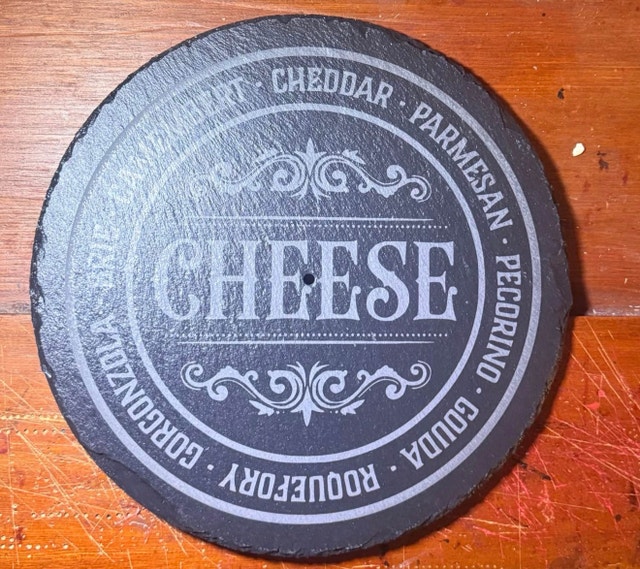 Custom Engraved Slate Serving Tray - photo 2