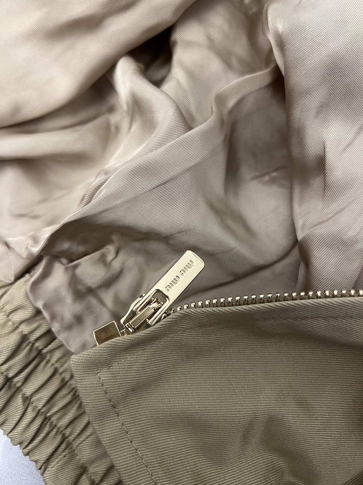 Miu Miu Beige Work Jacket - photo 4