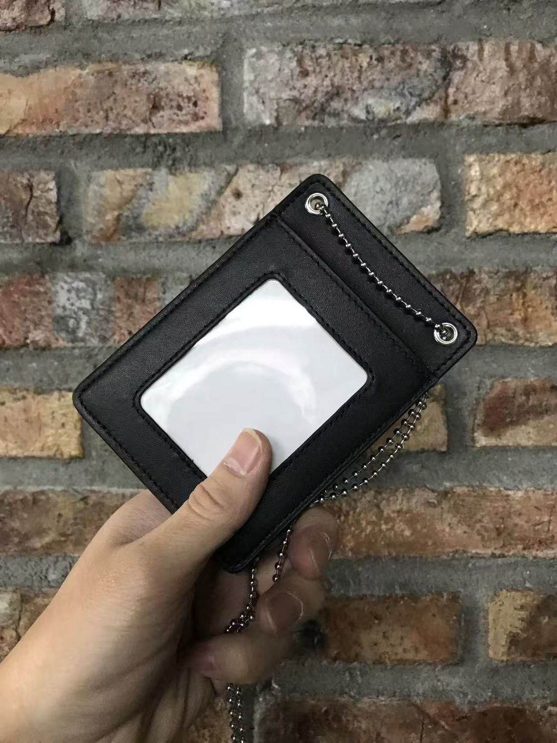 Supreme Leather ID Chain Wallet - photo 2
