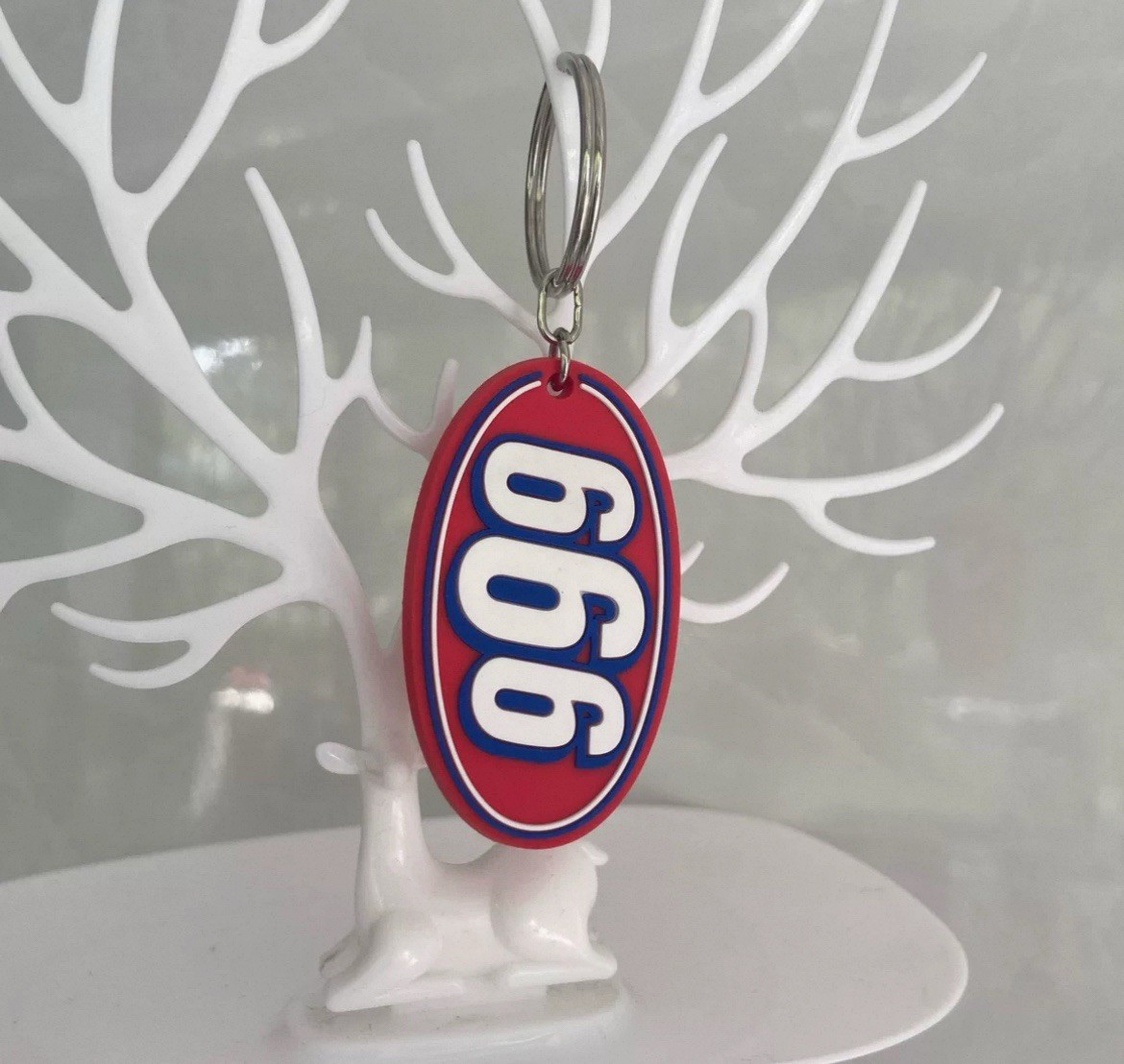 Supreme 666 Keychain Red SS17 Supreme New York 2017