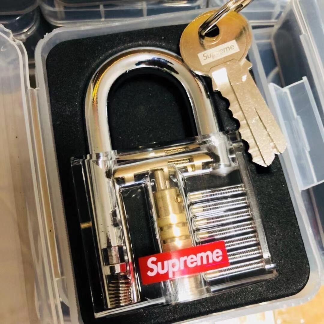 Supreme Clear Transparent Lock (Padlock) *BRAND NEW*