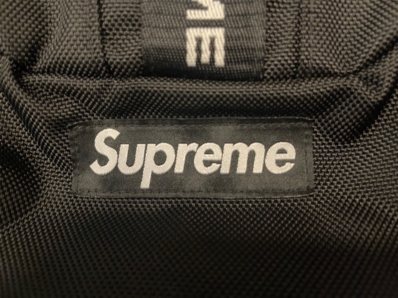 SUPREME FW22 Black Backpack - photo 2
