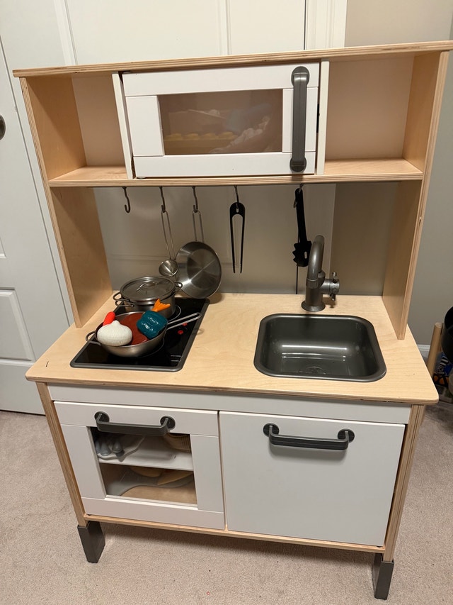 Ikea Kitchen with food accessories