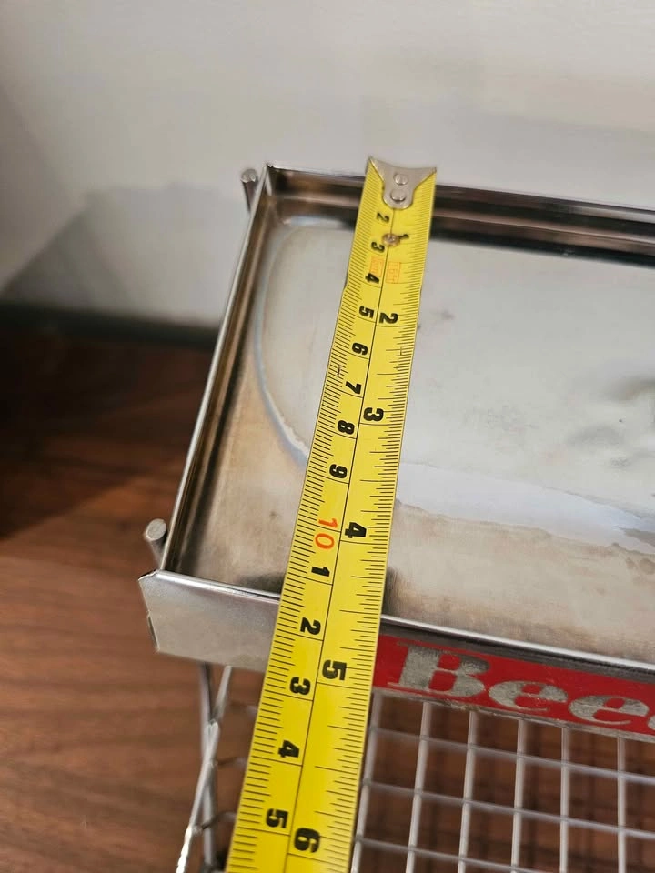 Rare Vintage Beech-Nut Metal Advertising Rack - 2 Tier - photo 4