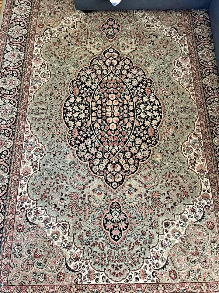 LIKE NEW 6x9 Turkey Carpet Professionally Detailed