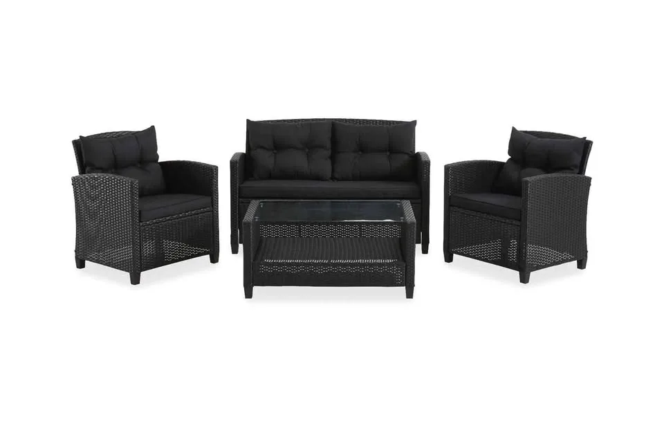 New 4pc Patio Conversation Set - In Box! image indicator(2)