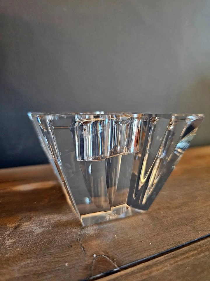 Oleg Cassini Madison Crystal Votive Holder