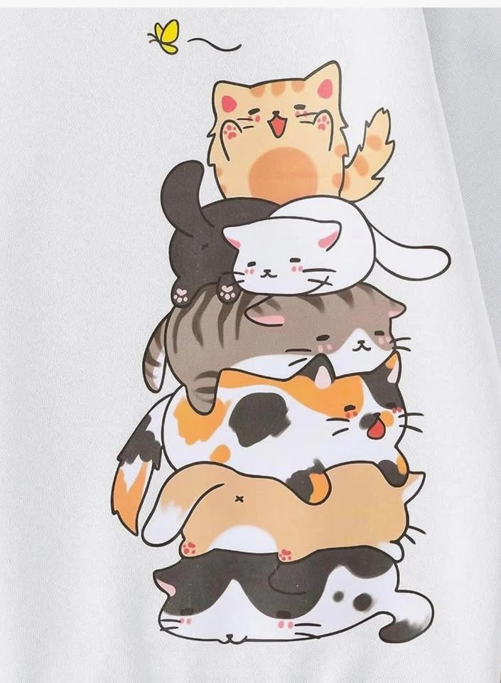 Cat sweatshirt - photo 3