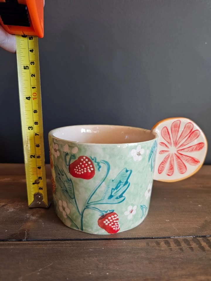 Anthropologie Slice of Life Strawberry Mug - photo 4
