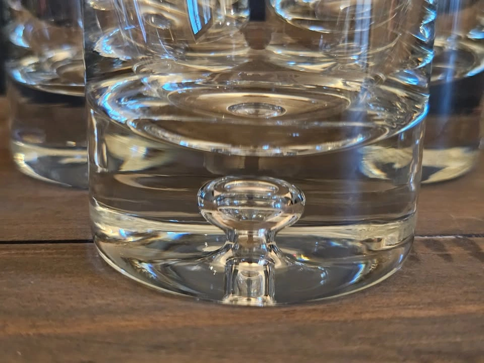 Krosno Bubble Base Whiskey Glasses - Set of 3 - photo 5