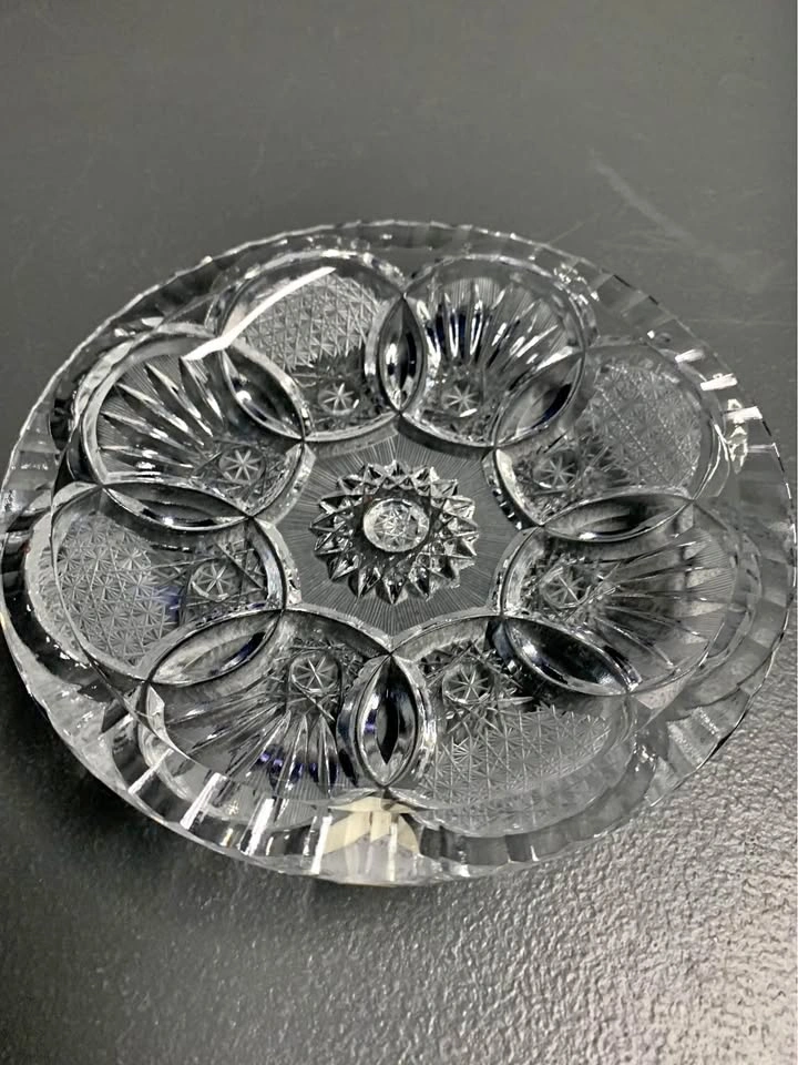 Bohemian Lead Crystal Bowl