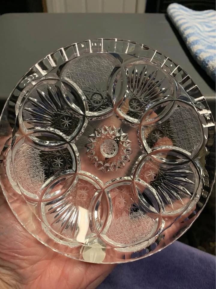 Bohemian Lead Crystal Bowl - photo 2