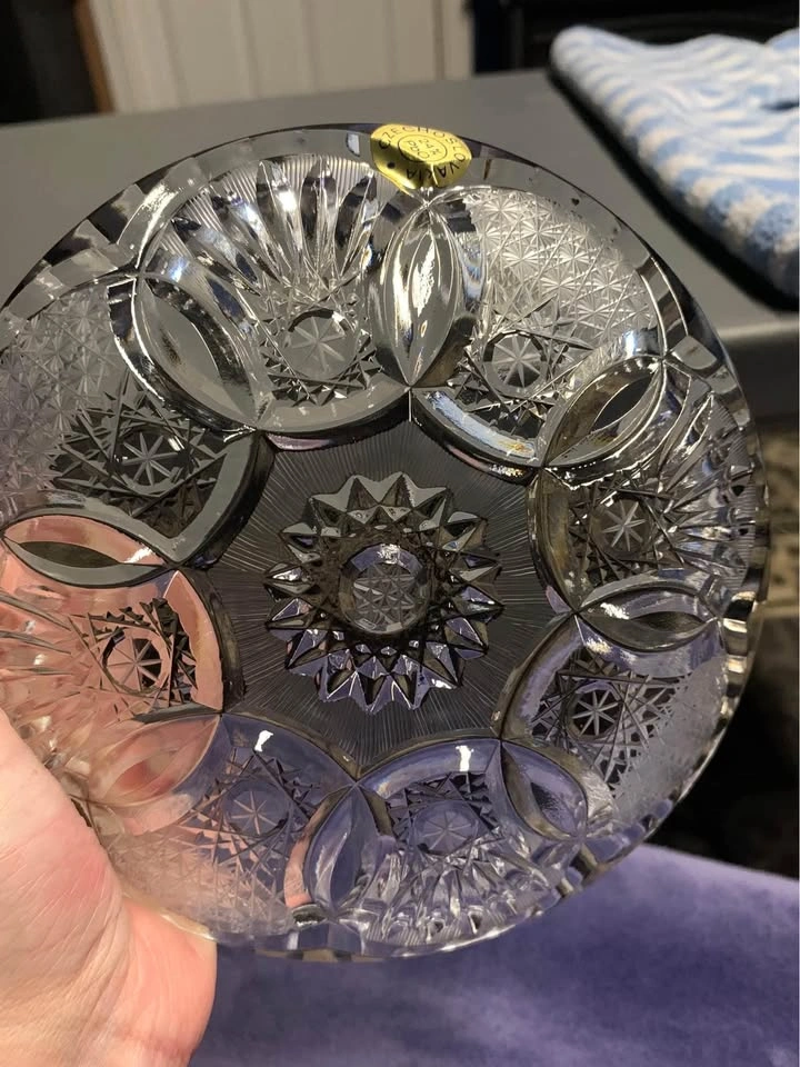 Bohemian Lead Crystal Bowl - photo 3