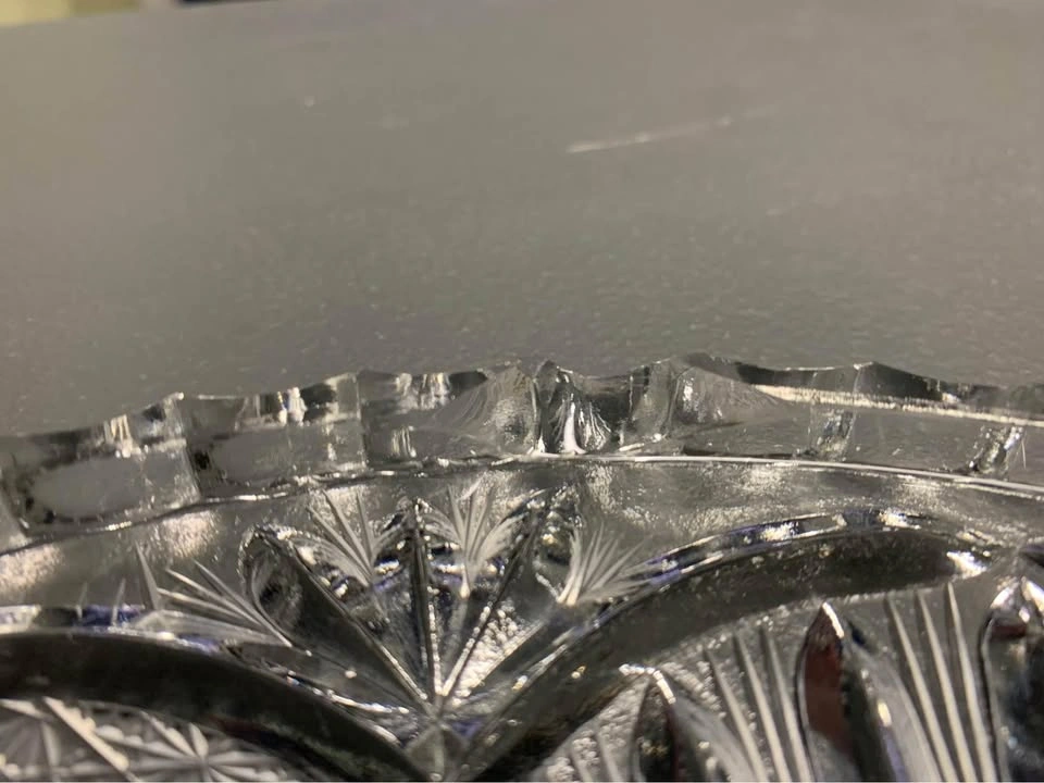 Bohemian lead Crystal cake/tart plate - photo 4