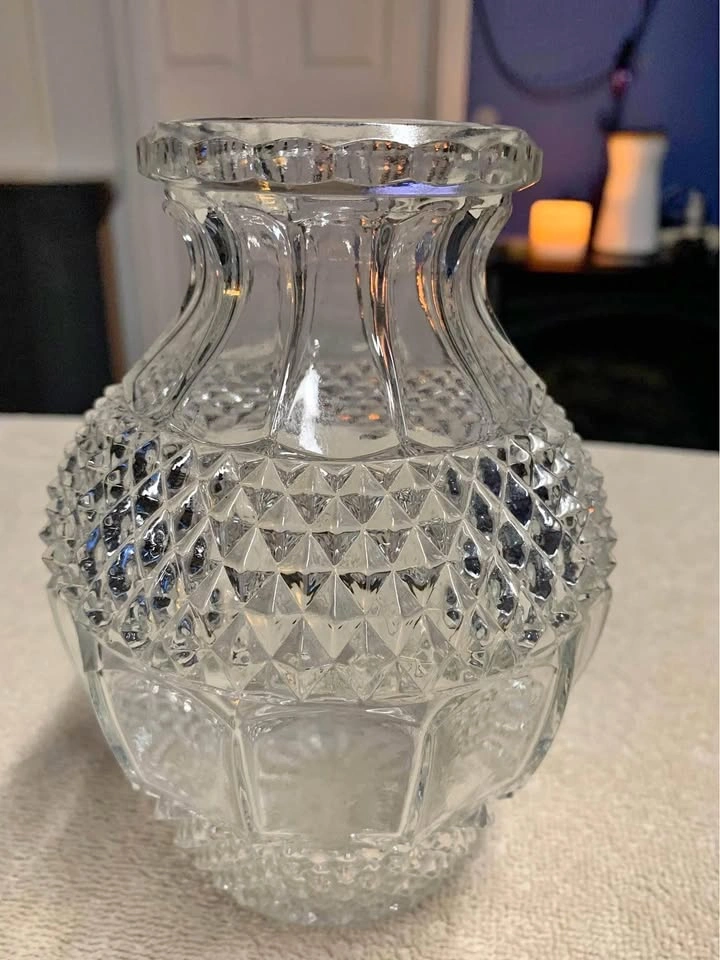 Small glass vase