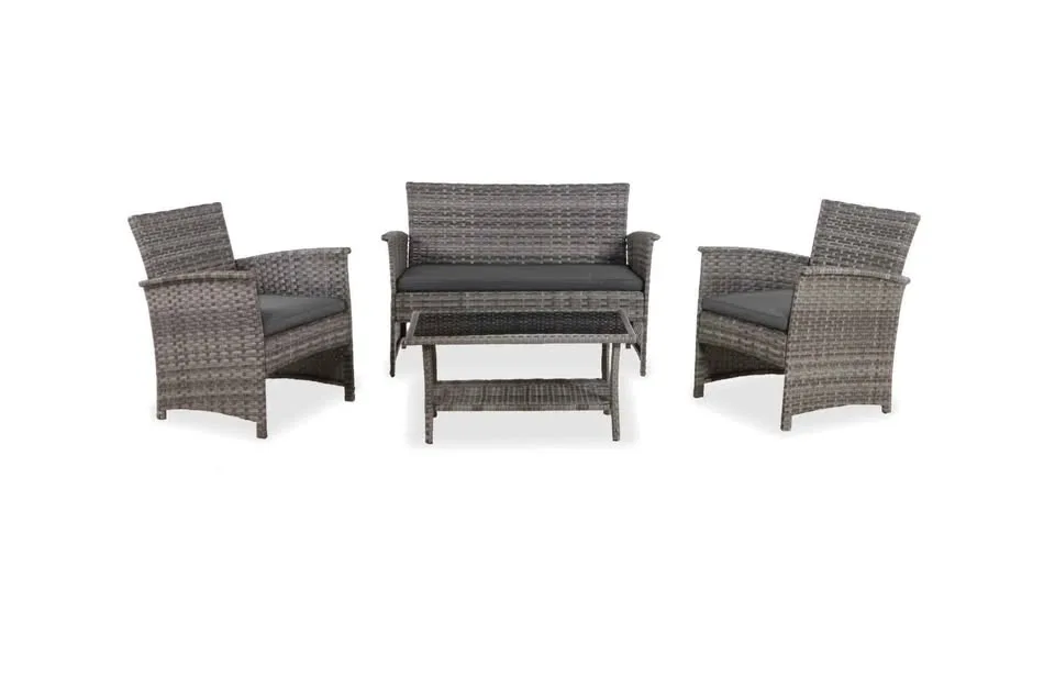 Gerona 4pc Patio Conversation Set - New, On Clearance! image indicator(3)