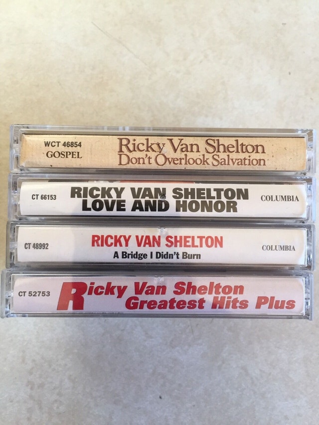 Ricky Van Shelton Cassette Tapes - photo 3