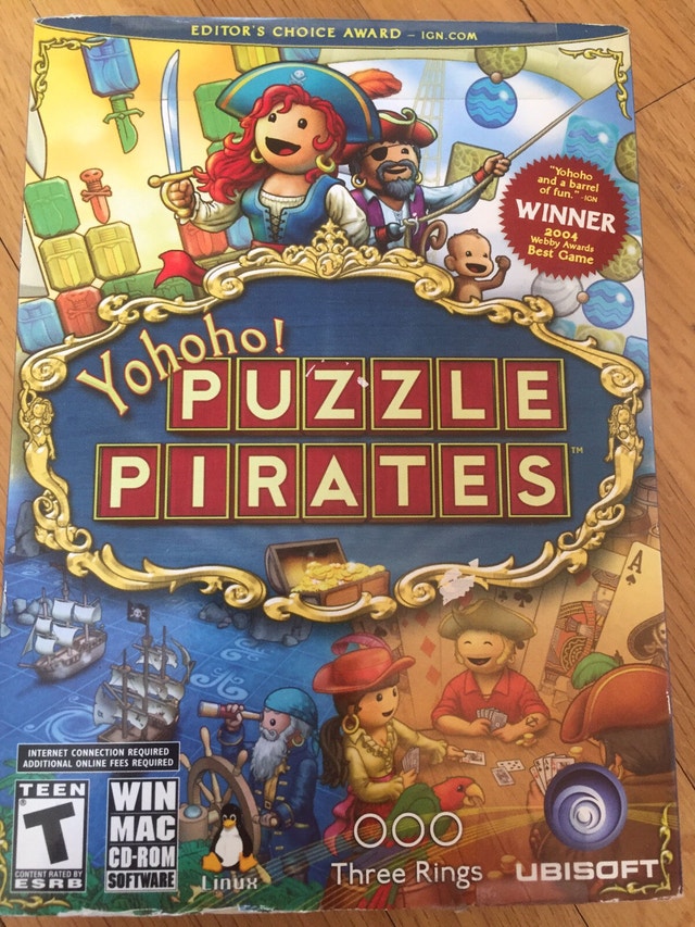 Puzzle Pirates PC Computer Game
