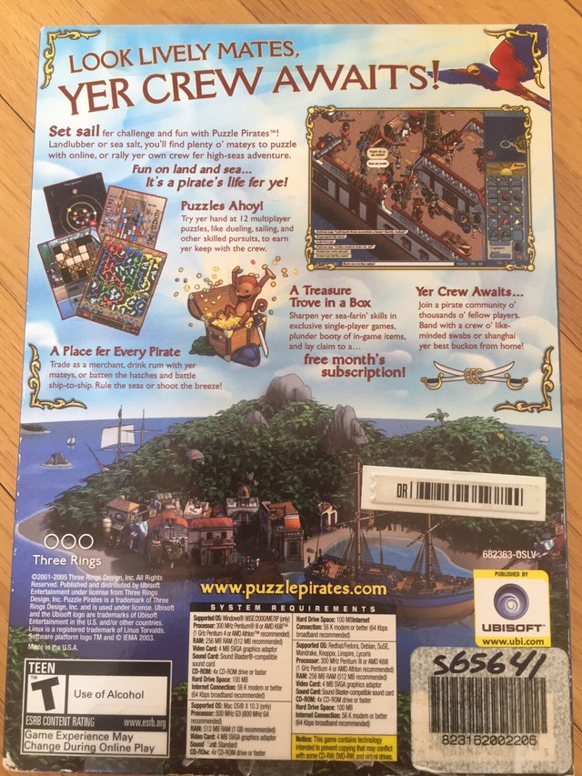 Puzzle Pirates PC Computer Game - photo 2