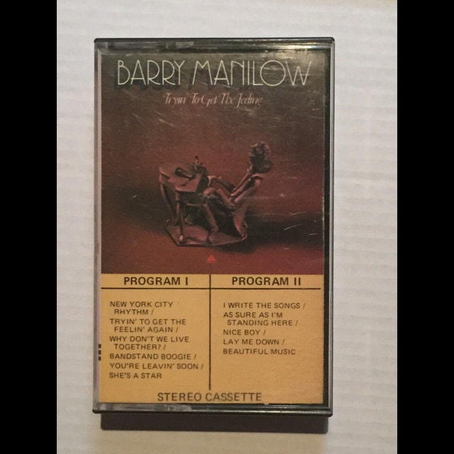 Barry Manilow - Trying To Get The Feeling Cassette Tape (1975)