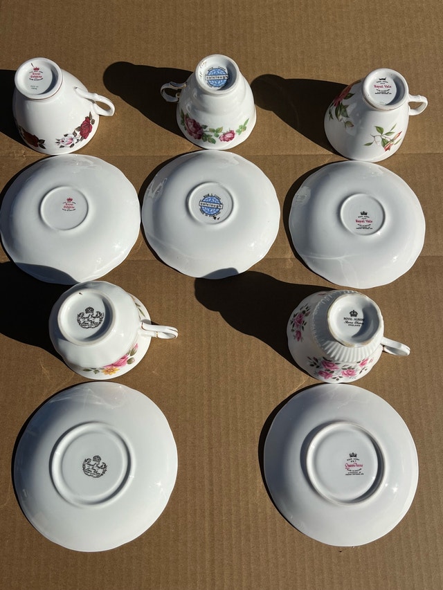 Teacup & saucer sets - photo 4