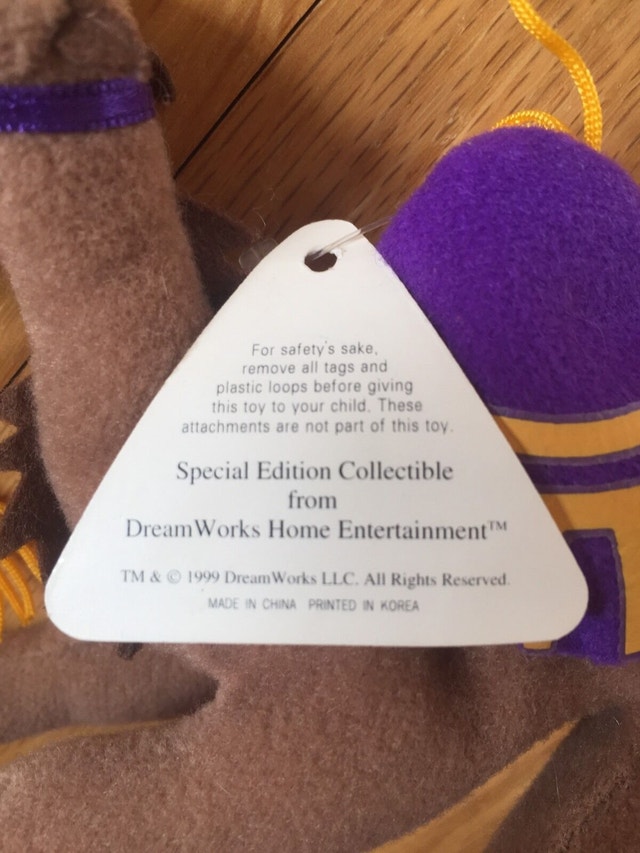 The Prince of Egypt - Collectable - 5" plush Camel - photo 4