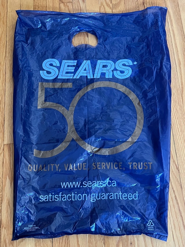 Sears (50th anniversary) and Eaton’s plastic bags - photo 2
