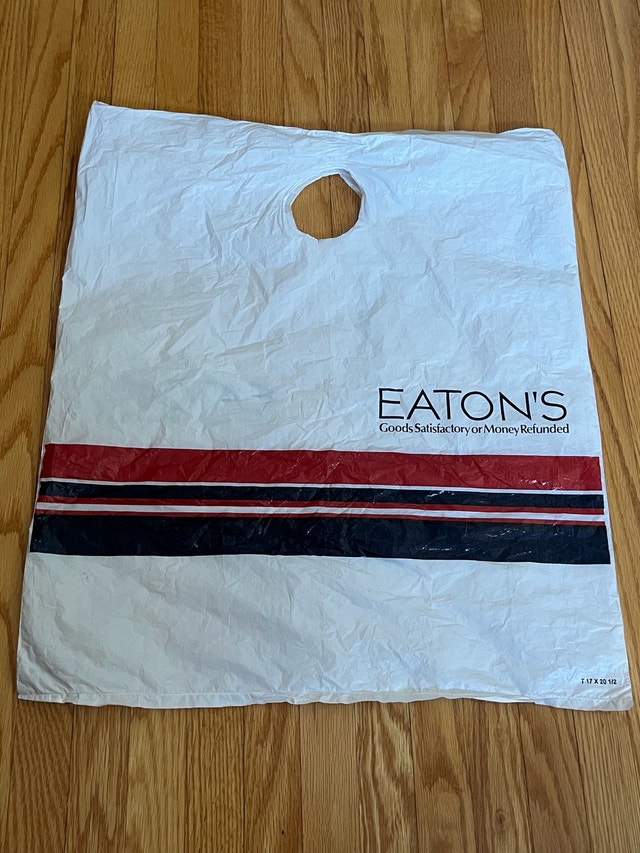 Sears (50th anniversary) and Eaton’s plastic bags - photo 4