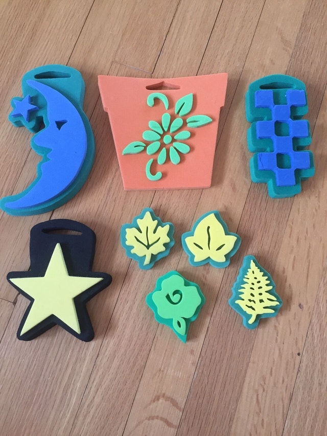 8 Paint / Craft Stamps