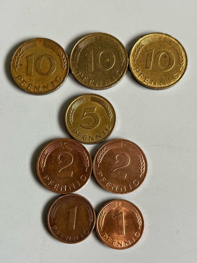 1970s / 1980s German Coins