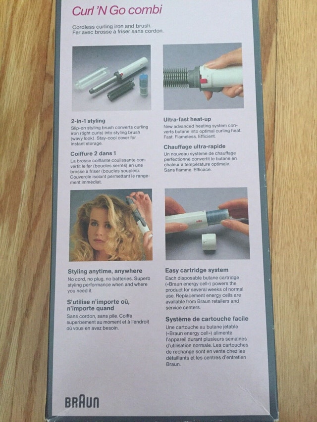 Braun Butane Curling Iron - photo 2