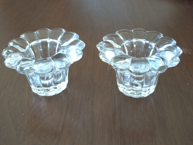 Glass Candle Holders / Votive Holders - photo 2