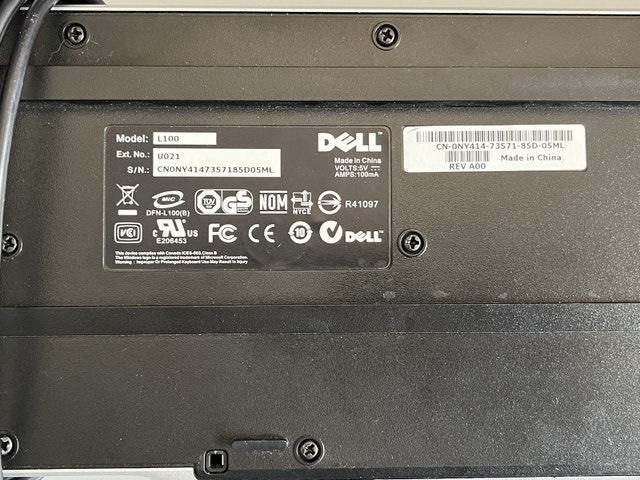Dell Wired Keyboard - photo 3