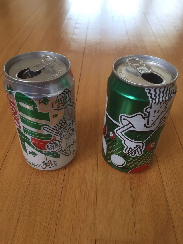 19 Collectible aluminum pop cans