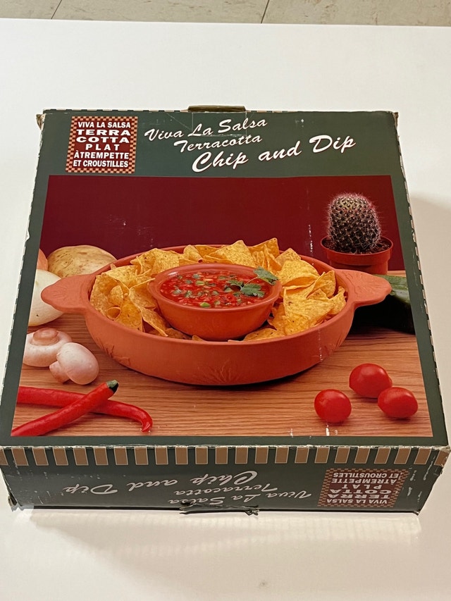 Terracotta Chip and Dip set