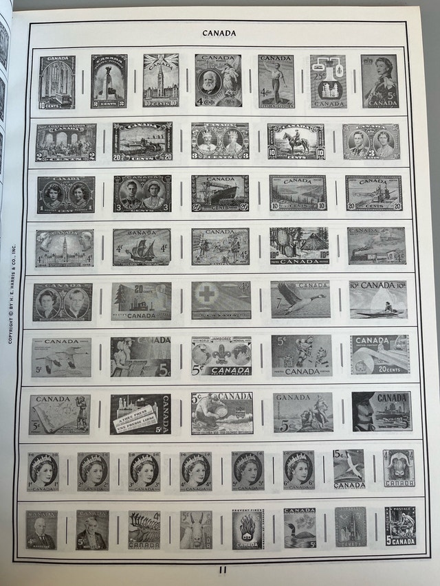 Harris Pioneer World-Wide Postage Stamp Album 1976 - photo 5