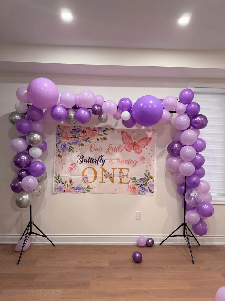 First Birthday Backdrop