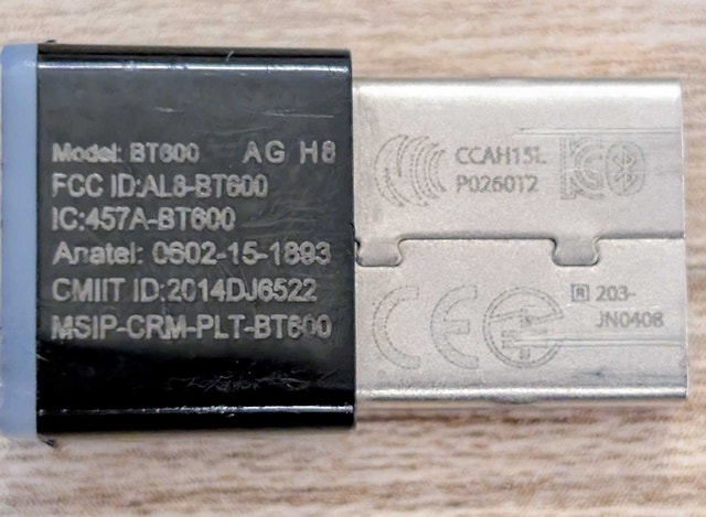 Plantronics BT600 USB Bluetooth Adapter Dongle - photo 2