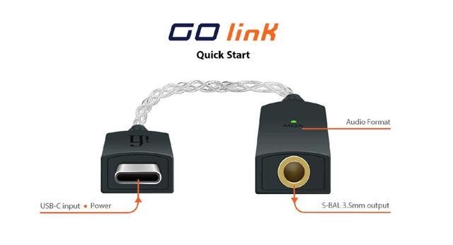 iFi GO link USB Dongle DAC & Headphone Amp - photo 2