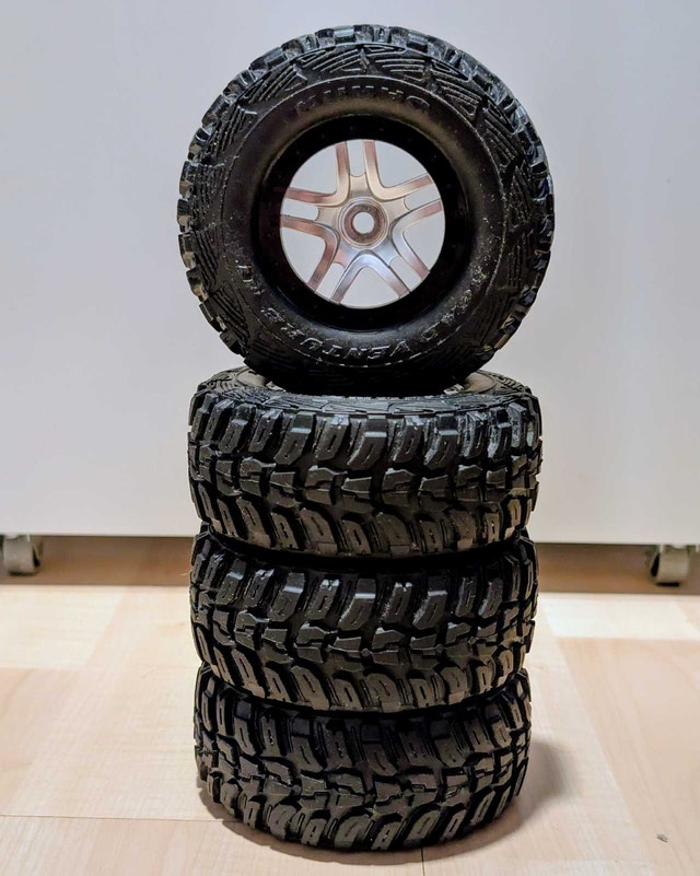 Traxxas 5976R Beadlock Wheels S1 Compound Slayer Pro 4x4 - photo 3