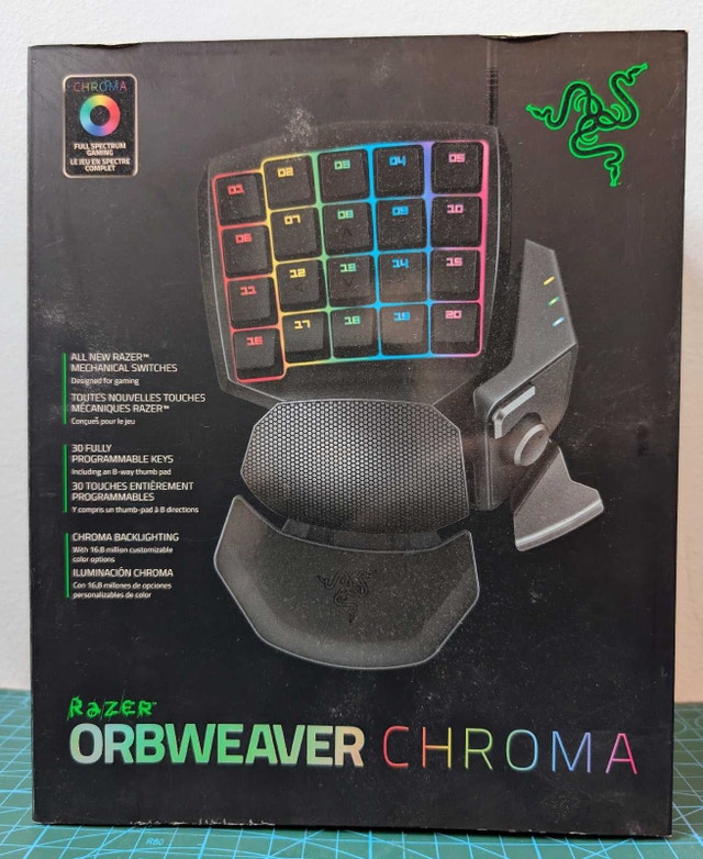Razer Orbweaver Chroma - Used, Good Condition