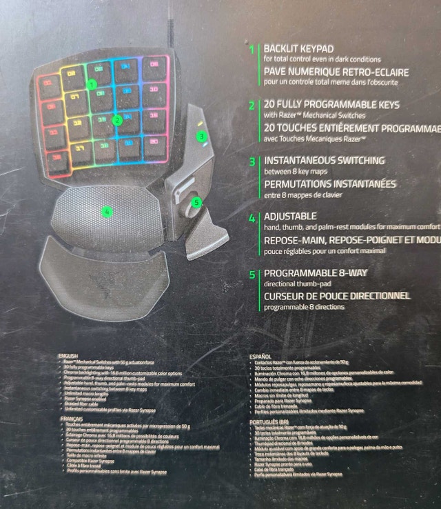 Razer Orbweaver Chroma - Used, Good Condition - photo 3