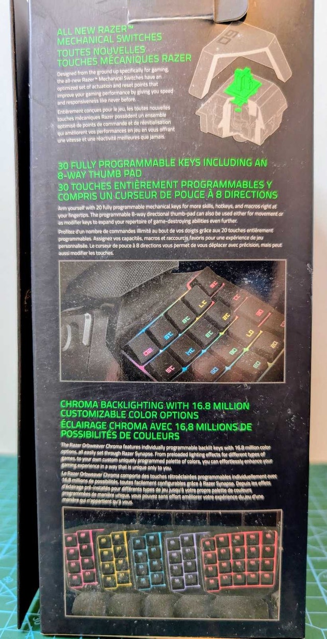 Razer Orbweaver Chroma - Used, Good Condition - photo 4