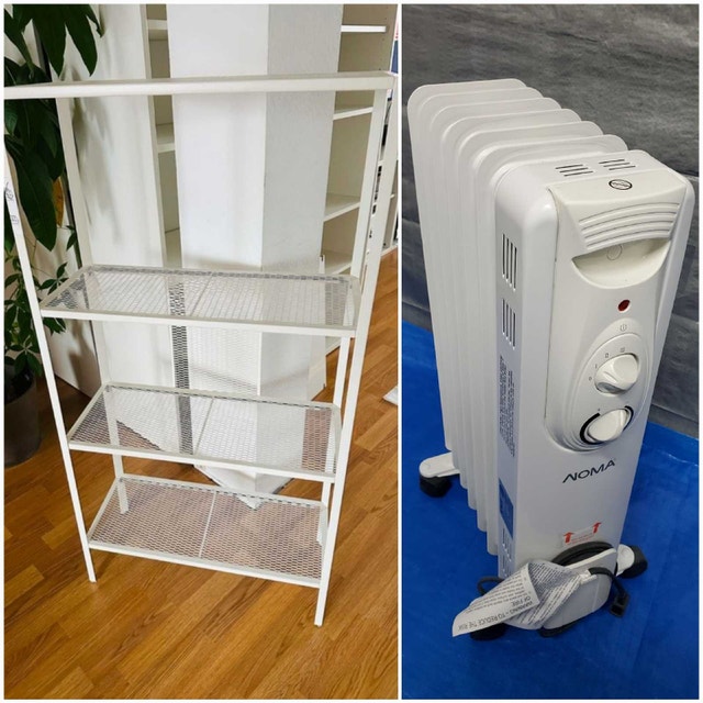 ✴️ Combo!! Noma Heater & IKEA BAGGEBO Metal Shelf - photo 5