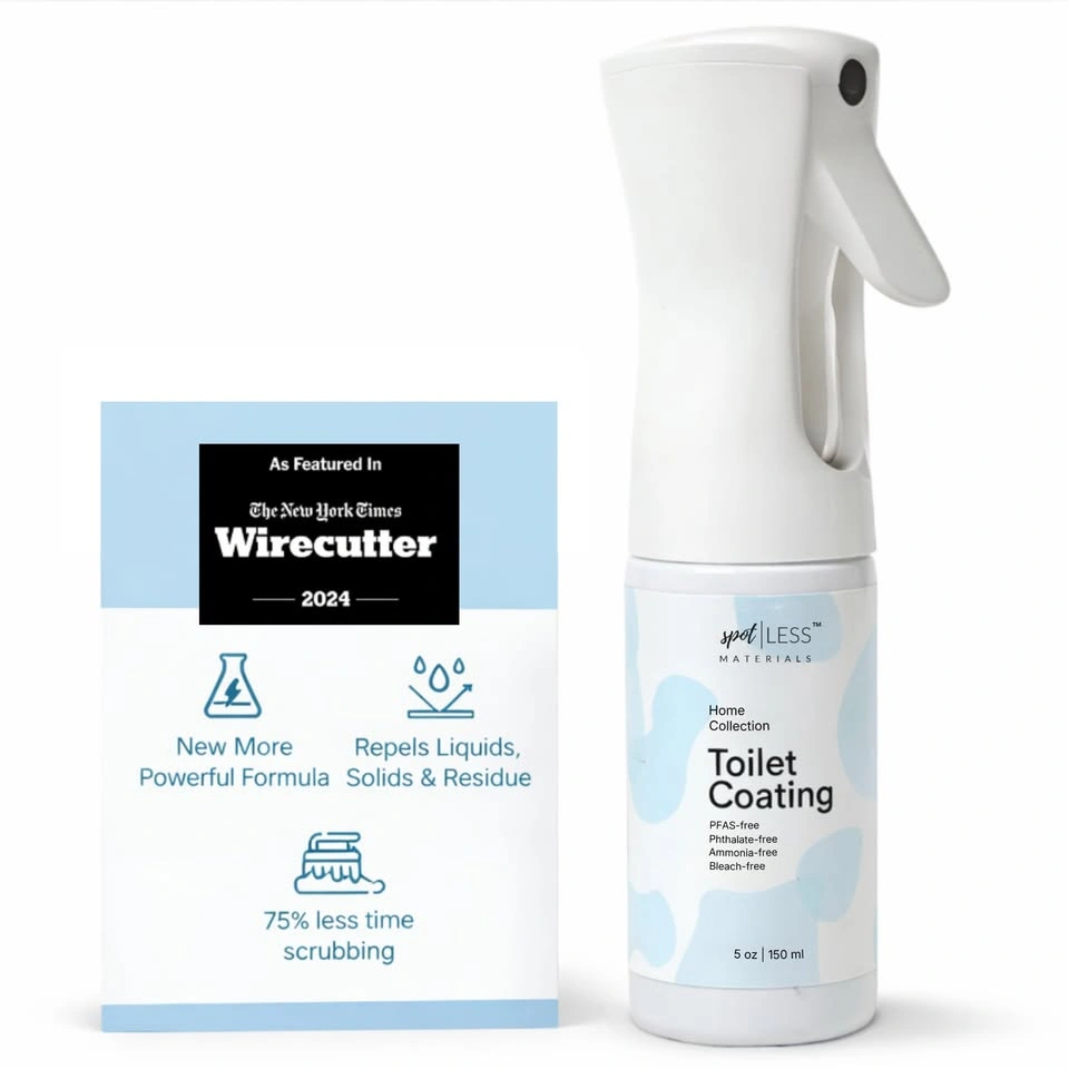 spot LESS Toilet Coating - Repels Stains, Less Scrubbing - photo 2