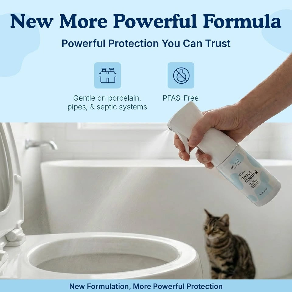 spot LESS Toilet Coating - Repels Stains, Less Scrubbing - photo 3