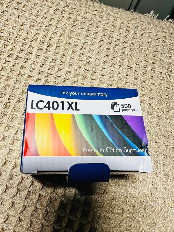 New LC401XL Ink Cartridges Full Set