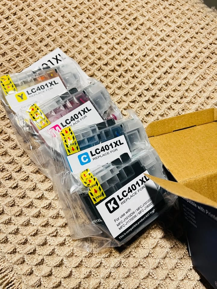 New LC401XL Ink Cartridges Full Set - photo 3