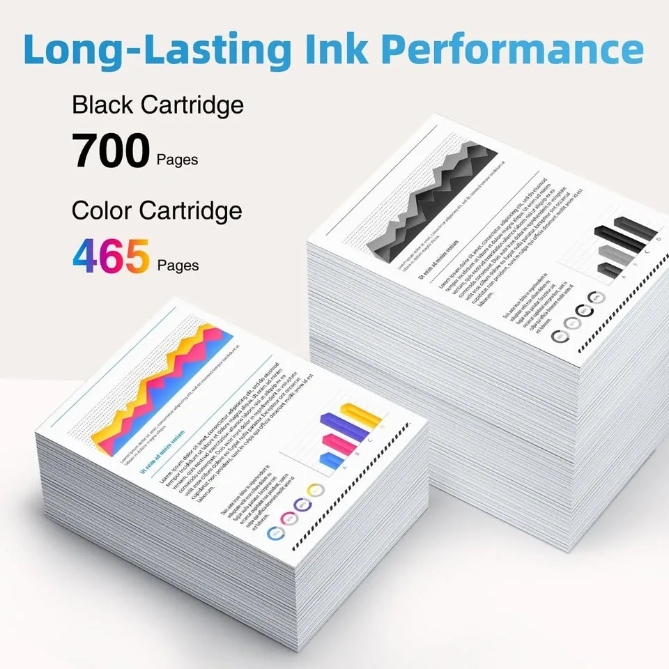 Ink 64XL High Yield Black & Color Ink Cartridges w/ Chip - photo 4