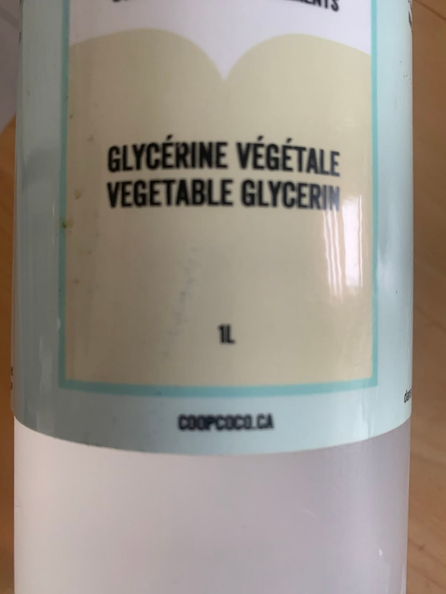 Vegetable Glycerin 1 Litre - photo 2